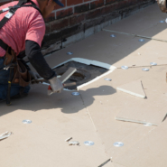 Flat Roof Drainage System, Streamwood, IL