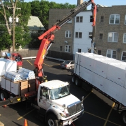 Flat Roof ISO Board Delivery